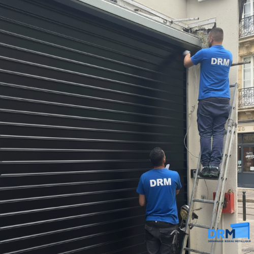 Diagnostic transparent et devis après entretien rideau métallique à Creteil - DRM