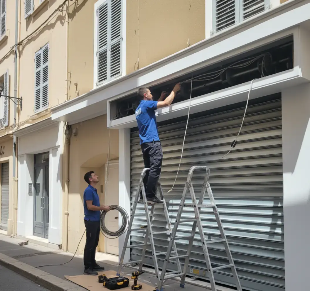 Programmation et Réglages - Motorisation rideau métallique creteil