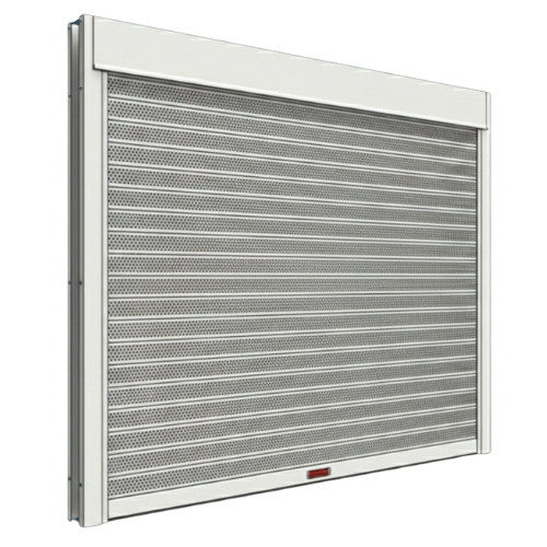 Rideau à lames micro‑perforées – visibilité + ventilation à Creteil